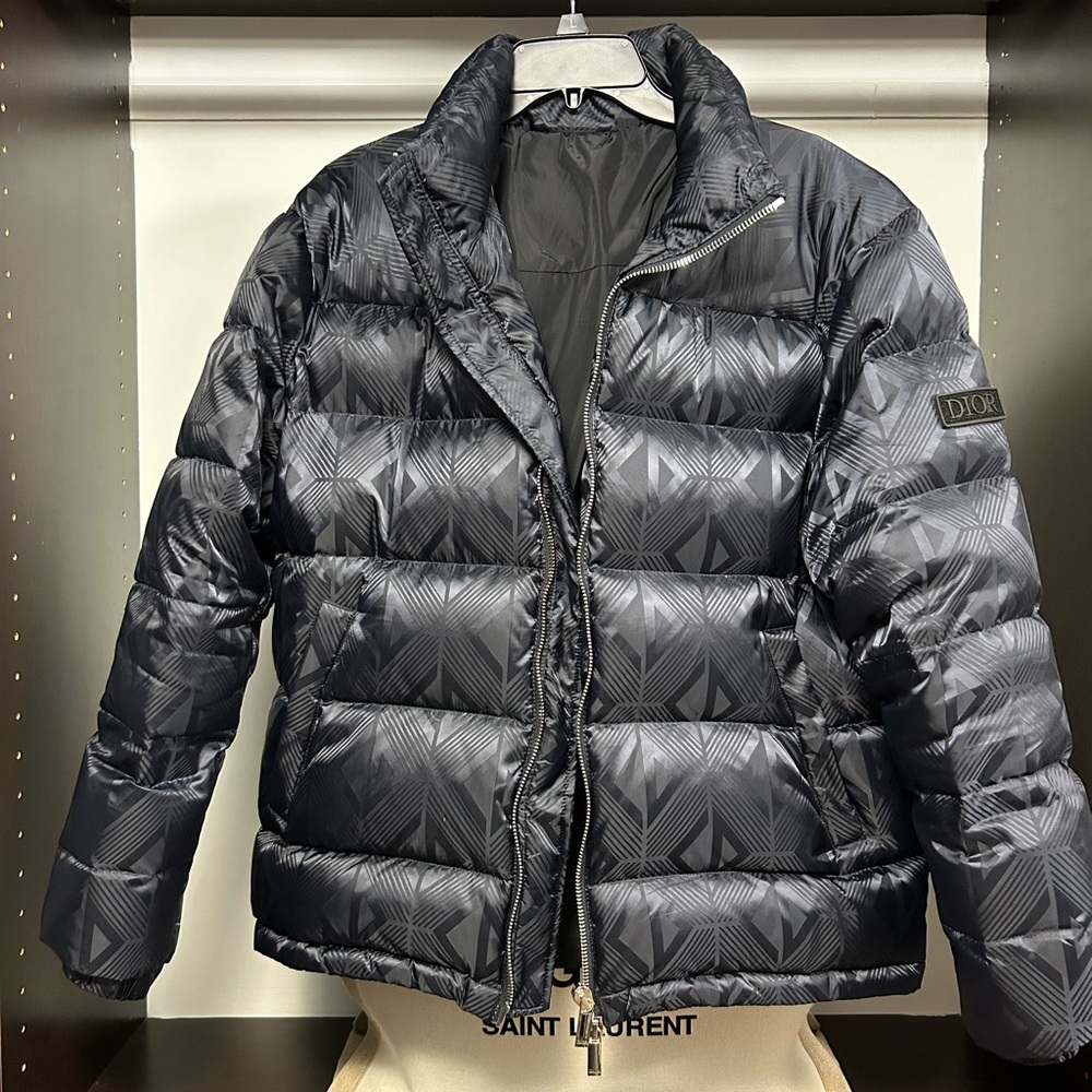 NAVY - ‘DIOR’ - PUFFER JACKET